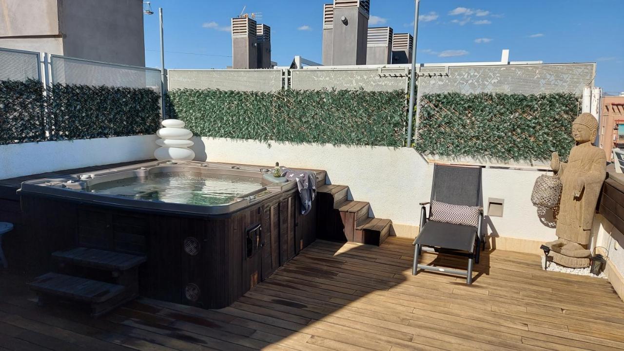 Apartament Atico De Lujo Con Jacuzzi Climatizado En Terraza Elx Zewnętrze zdjęcie